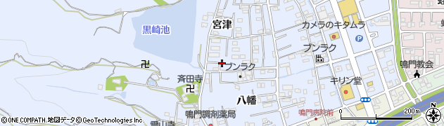 鳴門美装株式会社周辺の地図