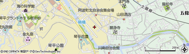 香川県仲多度郡琴平町12周辺の地図