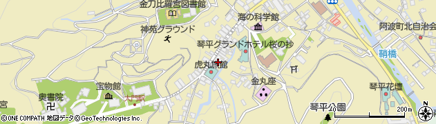 香川県仲多度郡琴平町987周辺の地図