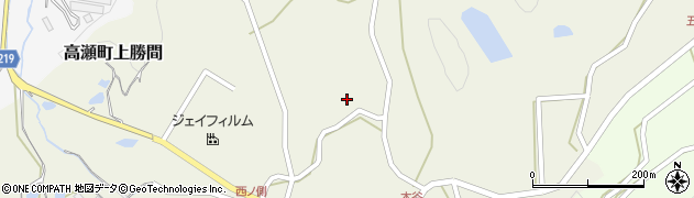 香川県三豊市高瀬町上勝間3334周辺の地図