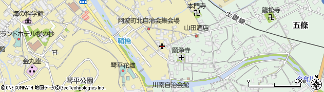 香川県仲多度郡琴平町73-3周辺の地図