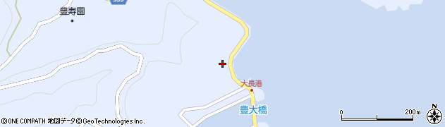 広島県呉市豊町大長7693-26周辺の地図