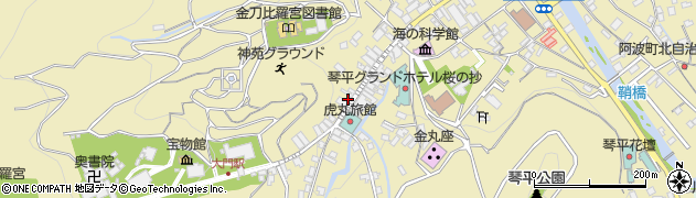 豊原念珠堂周辺の地図