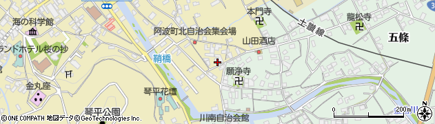 香川県仲多度郡琴平町73-1周辺の地図