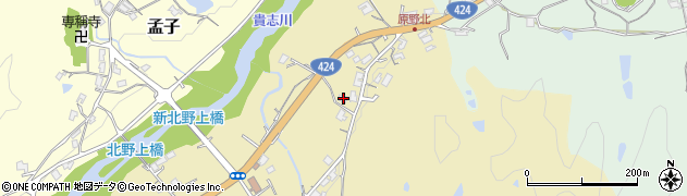 和歌山県海南市原野261周辺の地図