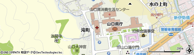 山口県警察本部周辺の地図