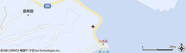 広島県呉市豊町大長7693-1周辺の地図