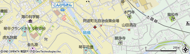香川県仲多度郡琴平町60-2周辺の地図