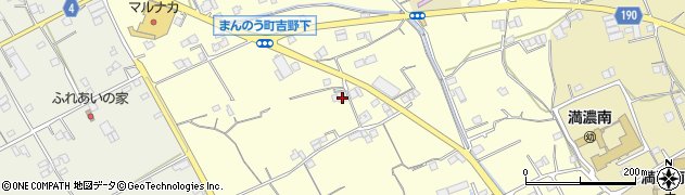 香川県仲多度郡まんのう町吉野下1262周辺の地図