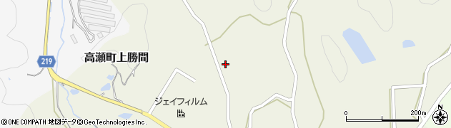 香川県三豊市高瀬町上勝間3487周辺の地図
