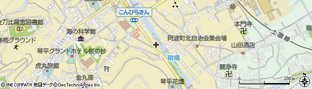 香川県仲多度郡琴平町740周辺の地図