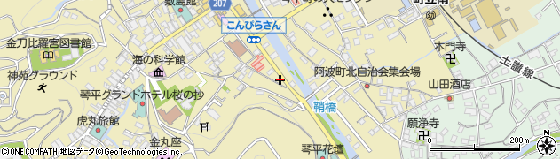 香川県仲多度郡琴平町745周辺の地図