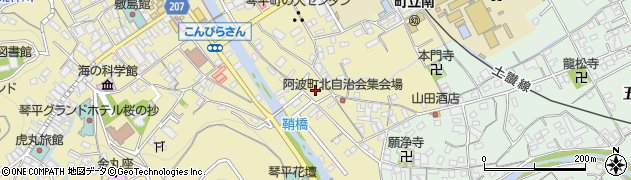 香川県仲多度郡琴平町57周辺の地図