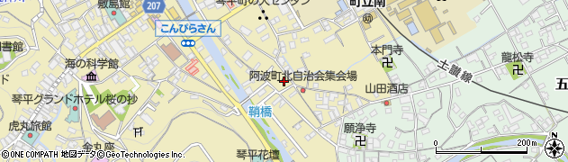 香川県仲多度郡琴平町58周辺の地図