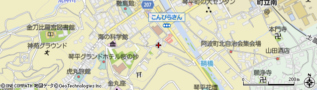 香川県仲多度郡琴平町766周辺の地図