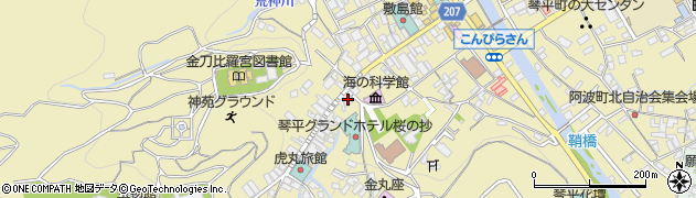 香川県仲多度郡琴平町951周辺の地図