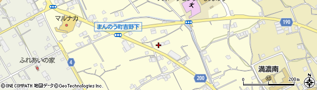 香川県仲多度郡まんのう町吉野下1295周辺の地図