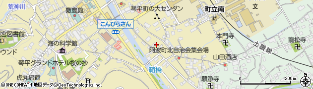 香川県仲多度郡琴平町54周辺の地図