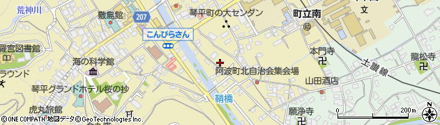 香川県仲多度郡琴平町52周辺の地図