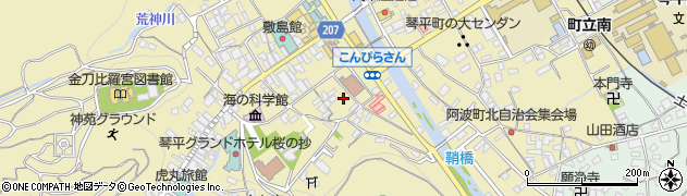 香川県仲多度郡琴平町783周辺の地図
