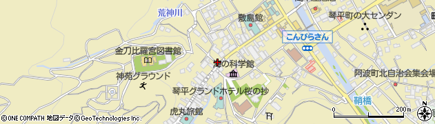 香川県仲多度郡琴平町907周辺の地図