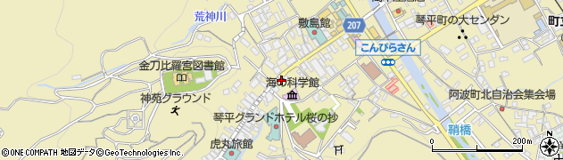 香川県仲多度郡琴平町954周辺の地図