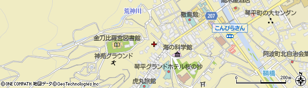 香川県仲多度郡琴平町905周辺の地図