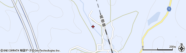 徳島県板野町（板野郡）大坂（ハリ）周辺の地図
