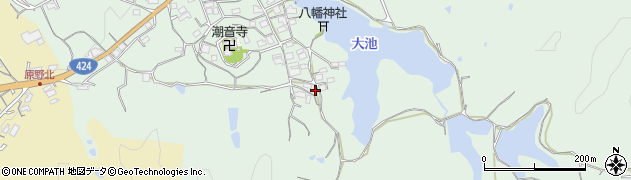 和歌山県海南市七山458周辺の地図