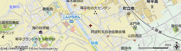 香川県仲多度郡琴平町50周辺の地図