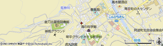 香川県仲多度郡琴平町820周辺の地図