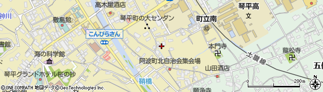 香川県仲多度郡琴平町117-3周辺の地図