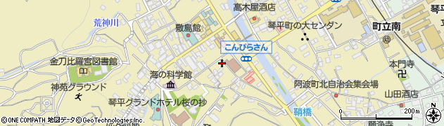 香川県仲多度郡琴平町785周辺の地図