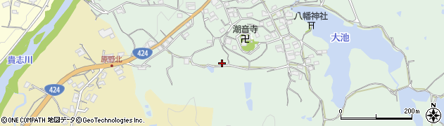 和歌山県海南市七山54周辺の地図