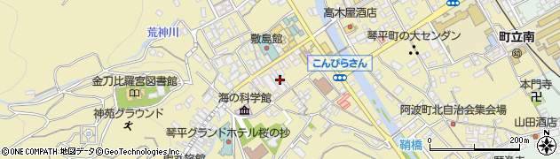 香川県仲多度郡琴平町793周辺の地図