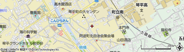 香川県仲多度郡琴平町117周辺の地図