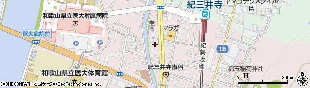 クシタニ和歌山店周辺の地図