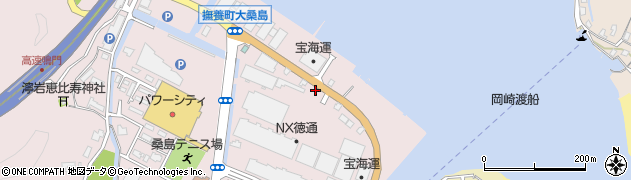 徳島県鳴門市撫養町大桑島濘岩浜46周辺の地図