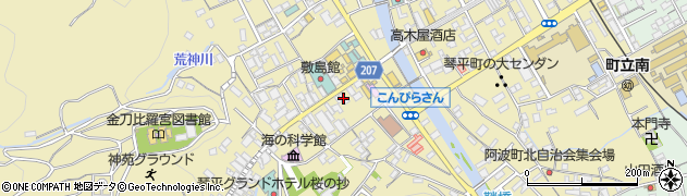 香川県仲多度郡琴平町715周辺の地図