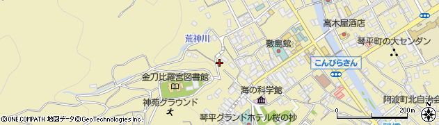 香川県仲多度郡琴平町830周辺の地図