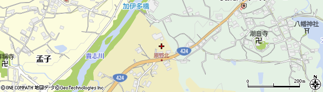 和歌山県海南市原野231周辺の地図