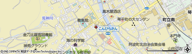 香川県仲多度郡琴平町718-1周辺の地図