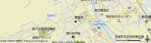 香川県仲多度郡琴平町808周辺の地図
