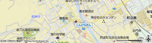 香川県仲多度郡琴平町720-1周辺の地図