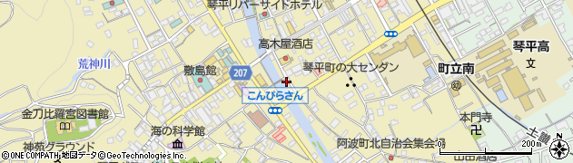 香川県仲多度郡琴平町210周辺の地図