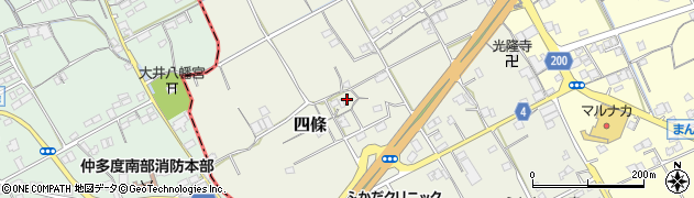 香川県仲多度郡まんのう町四條246周辺の地図