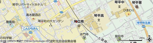 香川県仲多度郡琴平町142周辺の地図