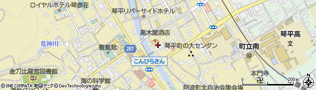 香川県仲多度郡琴平町215周辺の地図