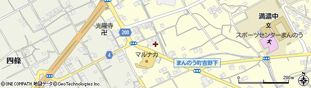 香川県仲多度郡まんのう町吉野下1150周辺の地図