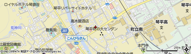 香川県仲多度郡琴平町192周辺の地図